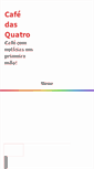 Mobile Screenshot of cafedasquatro.com.br